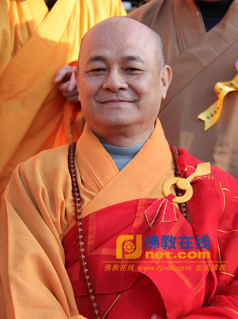 新加坡佛教总会主席、新加坡光明山普觉禅寺方丈广声法师
