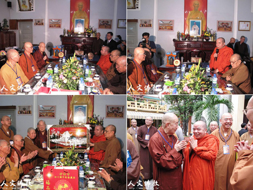拜访越南胡志明市佛教会